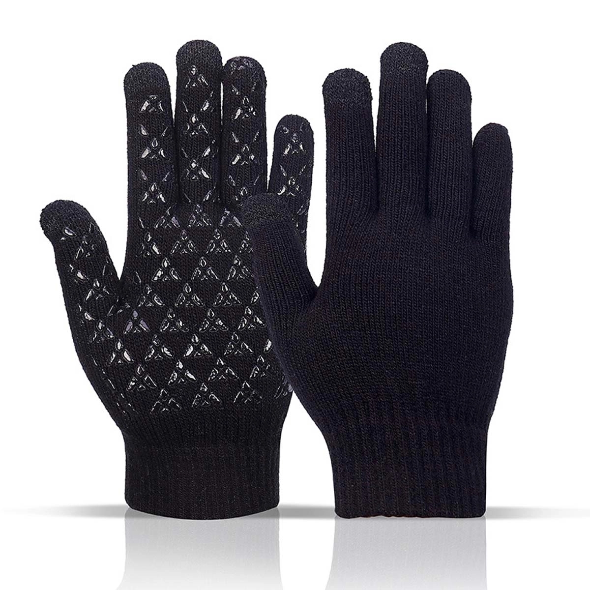 Winter Acrylic Knit Gloves 2