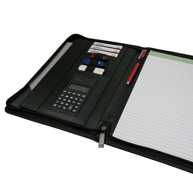 PU Leather A4 Notebook with Calculator 6