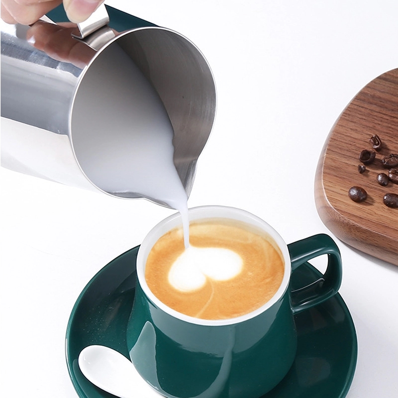 Custom 20 oz Stainless Steel Milk Frother Cup 8