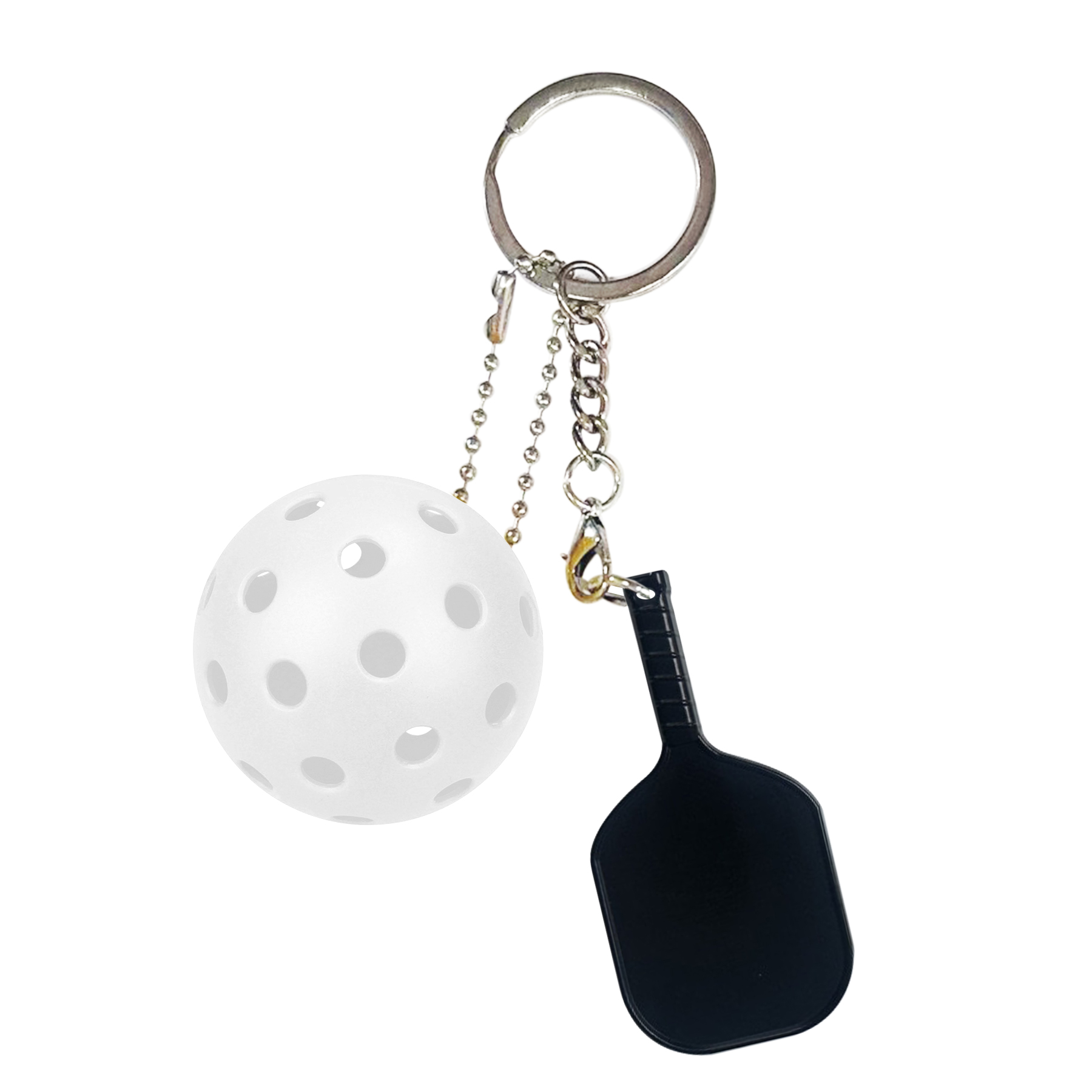 Epoxy Pickleball Paddle /with Ball Keychain 6