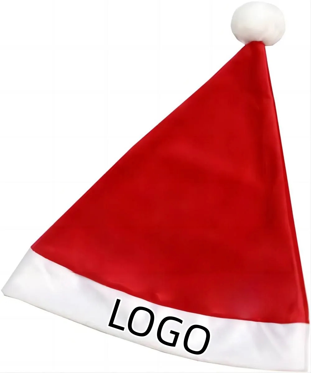 Santa Claus Hat Unisex Red New Year Festive Party Supplies