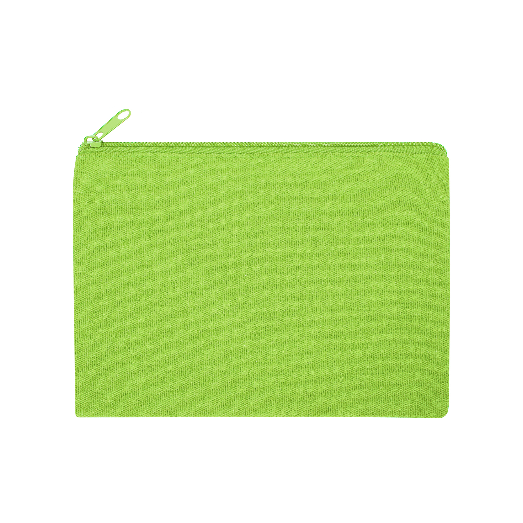 9" X 6" Cotton Canvas Zippered Pouch For Cosmetics, Toiletries & Tech Accessories 15