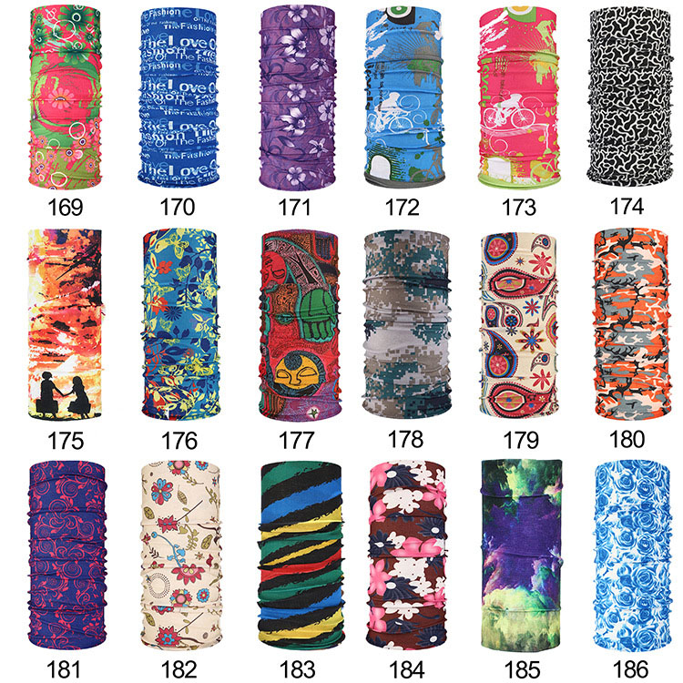 Seamless Magic Scarf Multi-function Bandana 9