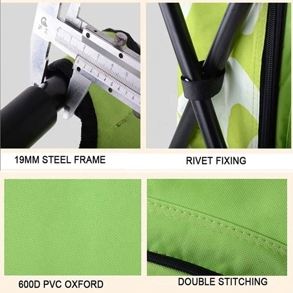 Portable Backpack Stool Cooler Bag Folding Chair 2