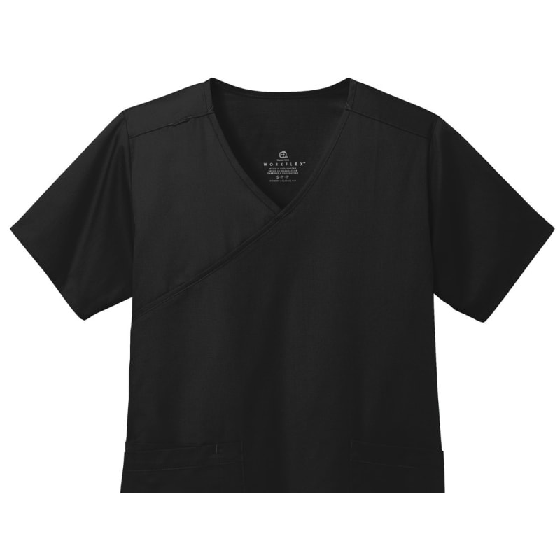 WonderWink Women's WorkFlex Mock Wrap Top 7