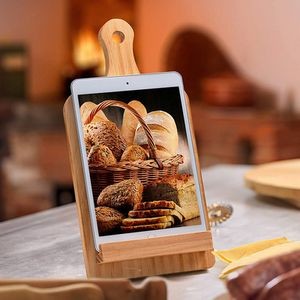 Wooden Cookbook Stand 2