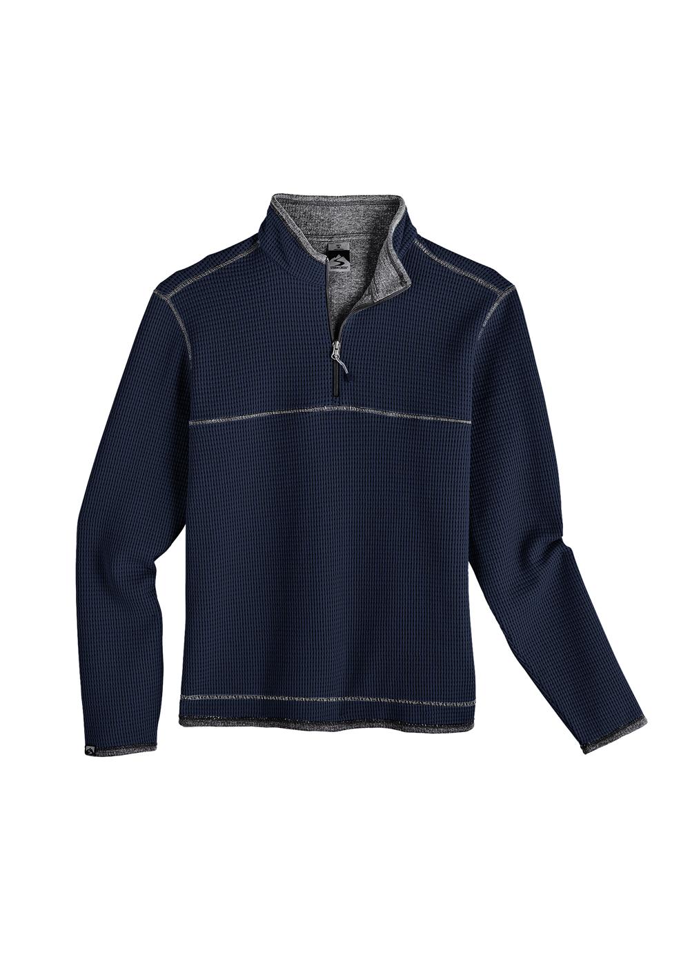 Storm Creek Men's Maverick Waffle Knit Quarter Zip 25