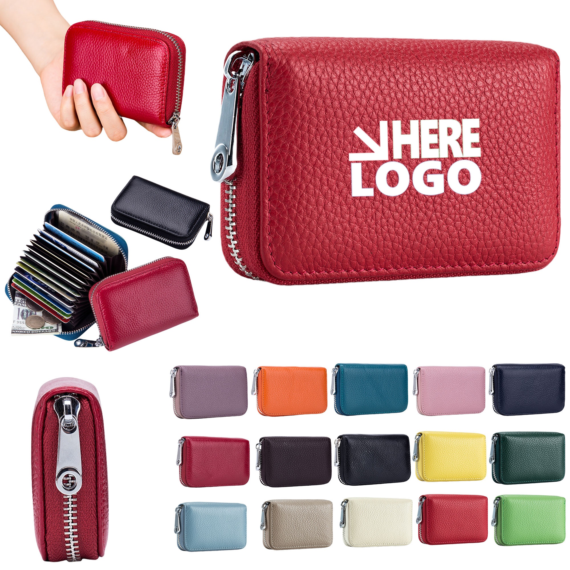 Genuine Leather Credit Card Wallet 2