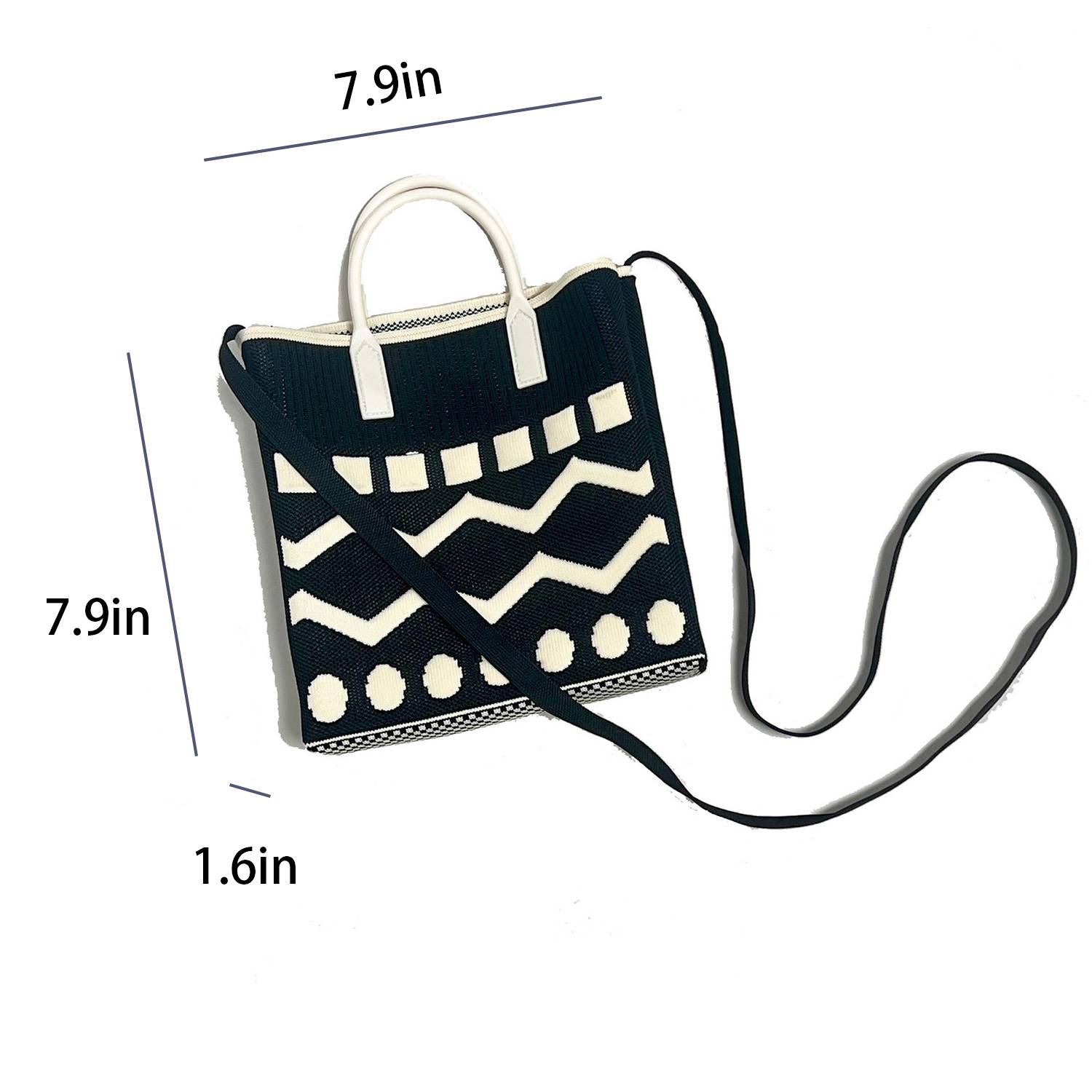 Knitted Crossbody Bag Can Tote Trend Customized For Women 1