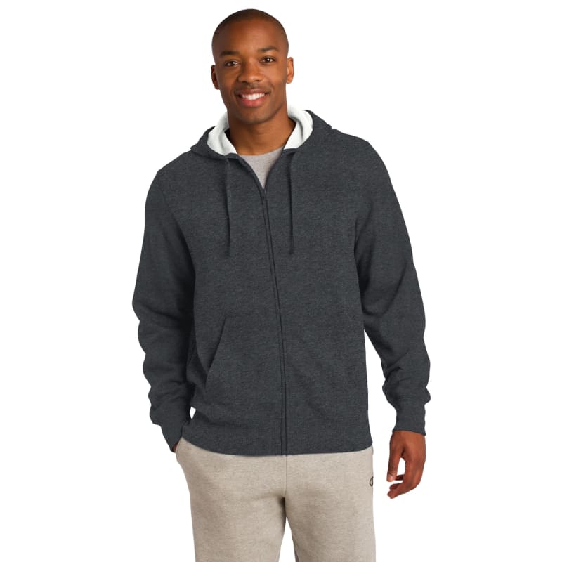 Sport-Tek Full-Zip Hooded Sweatshirt., custom hoodie or sweatshirt with logo imprint 24