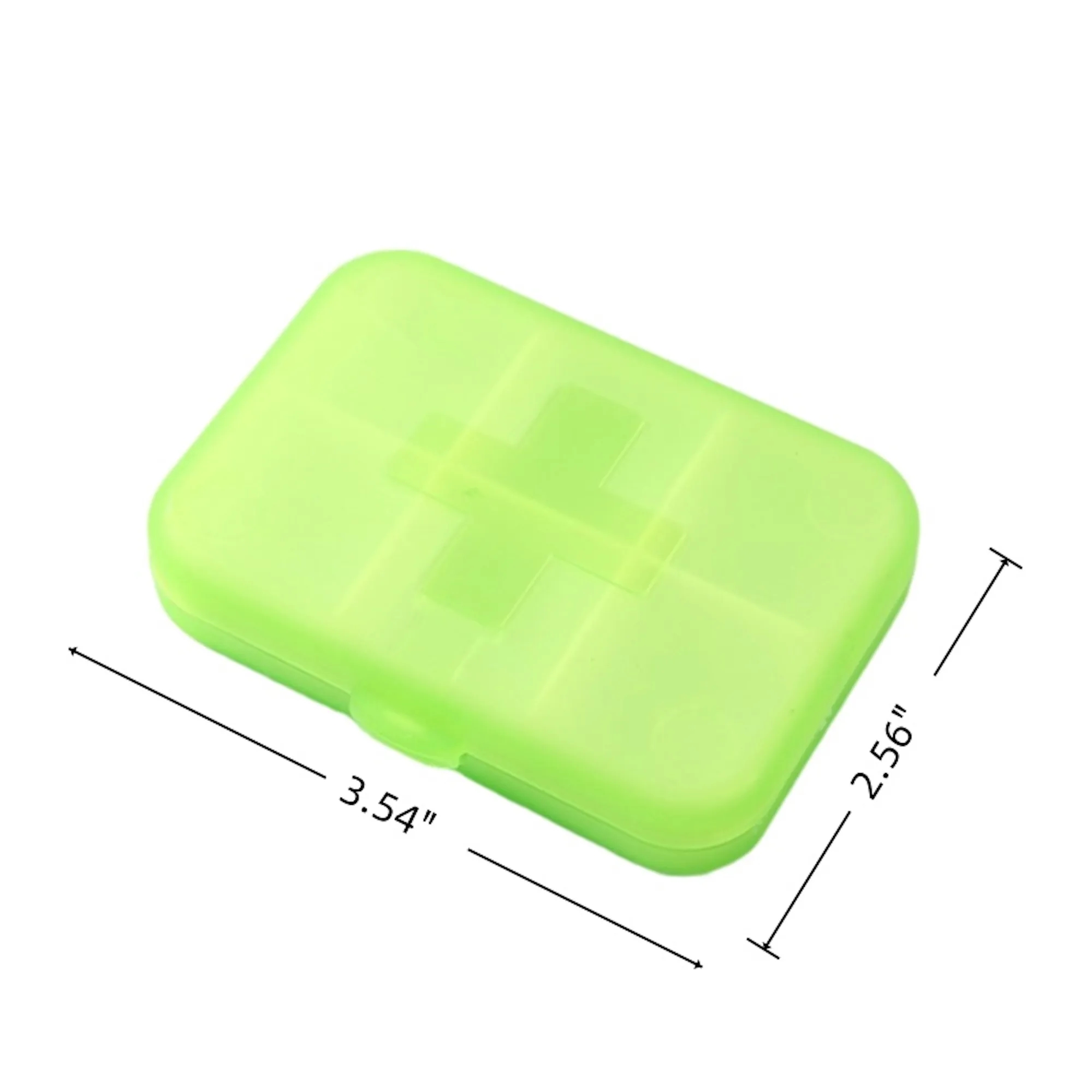 Pill Case with 6 compartments Free Shipping 2