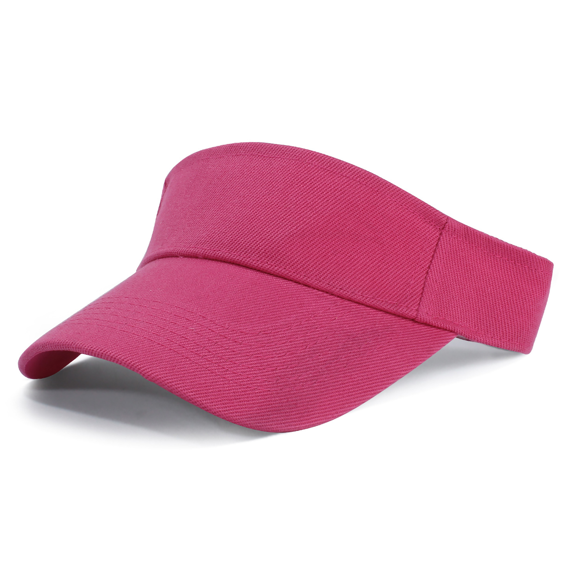 Adjustable Magic Tape Pure Cotton Solid Empty Cap 8