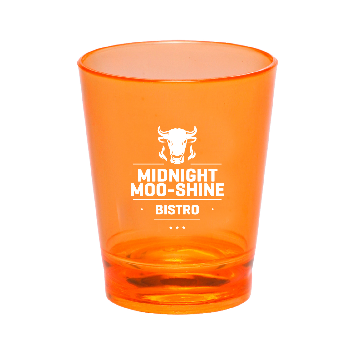 1.5 oz. QuickSip Translucent Plastic Shot Glass (1 Color Imprint) 1
