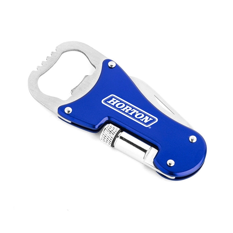Multifunctional bottle opener with light and knife 4