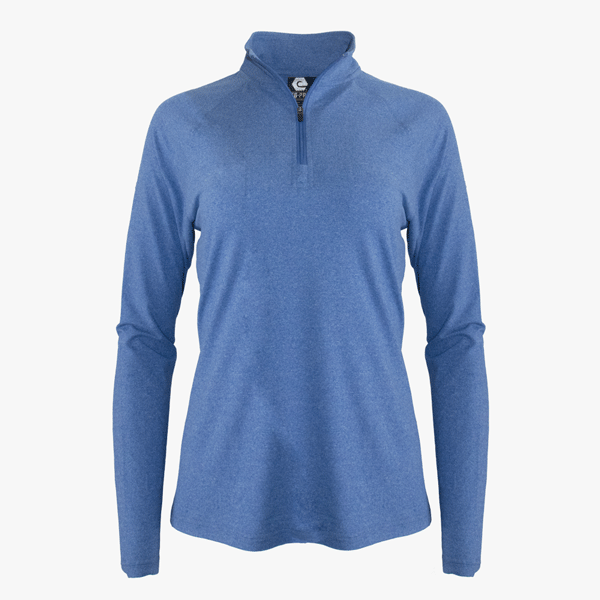 #K252 / Evo Heather Women's 1/4 Zip 1