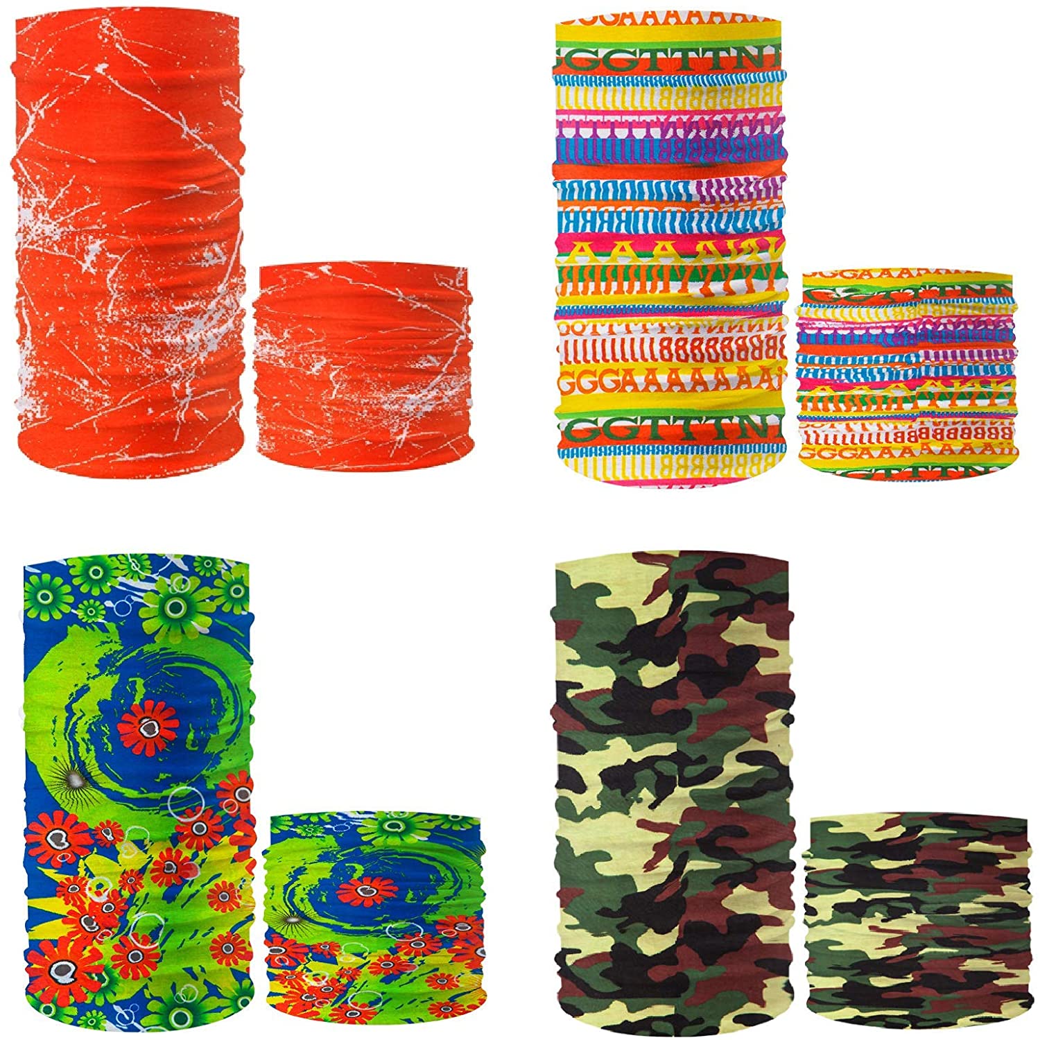 Multifunctional Seamless Headwear Magic Bandana 1