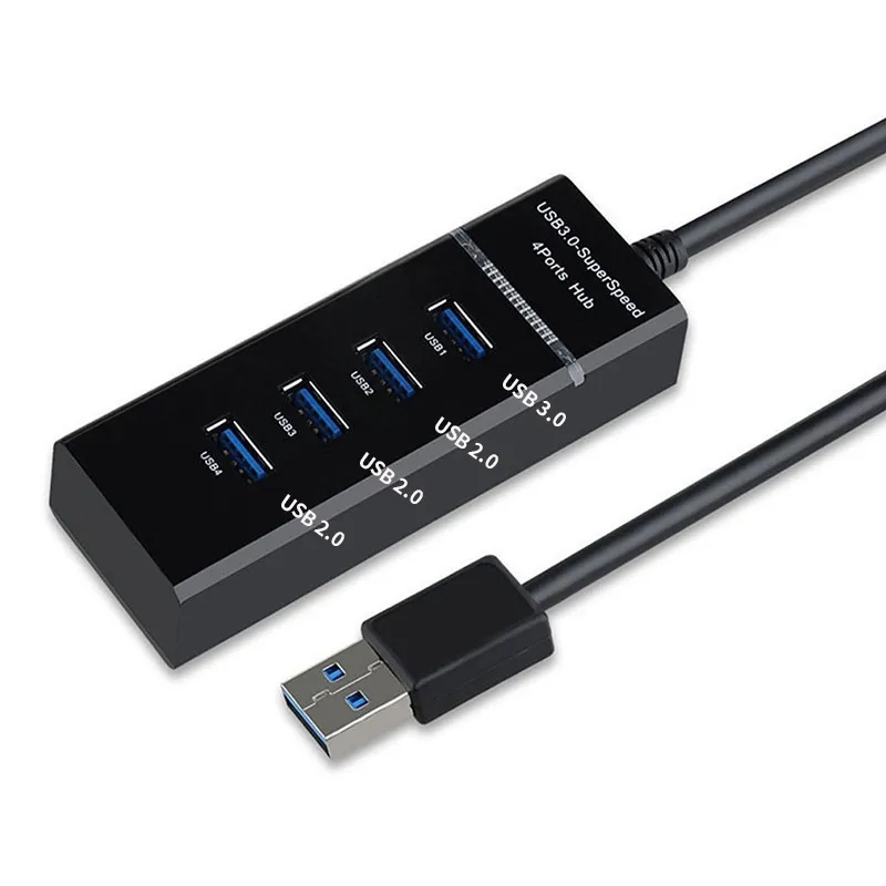 3.0 one-to-four port high-speed hub USB extender 3
