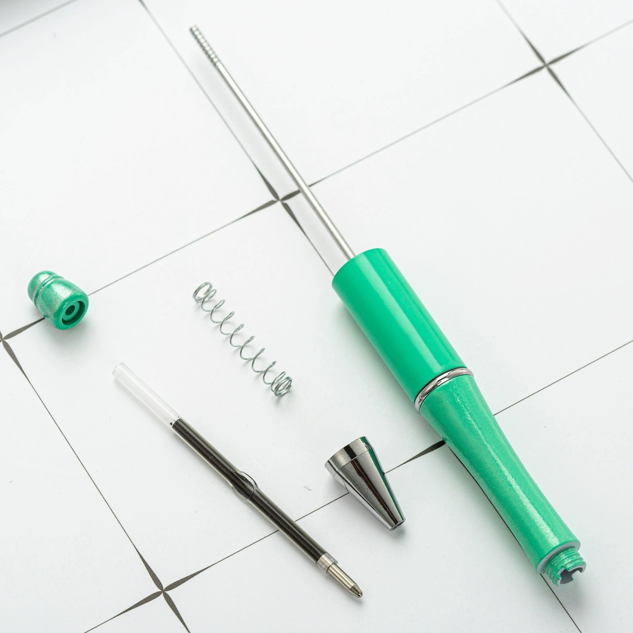 Plastic Beadable Ballpoint Pen 3