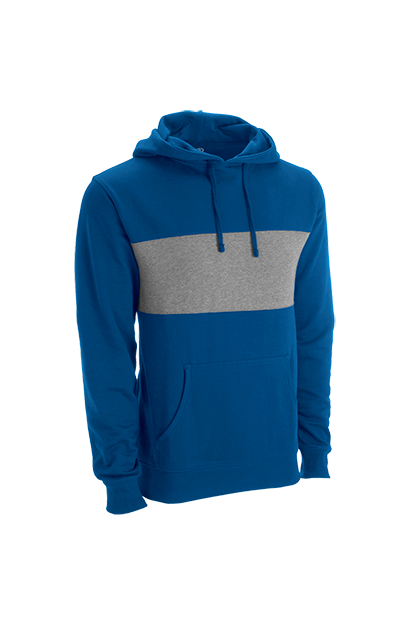 Premium Cotton Blocked Fleece Pullover Hoodie, custom hoodie or sweatshirt with logo imprint 13