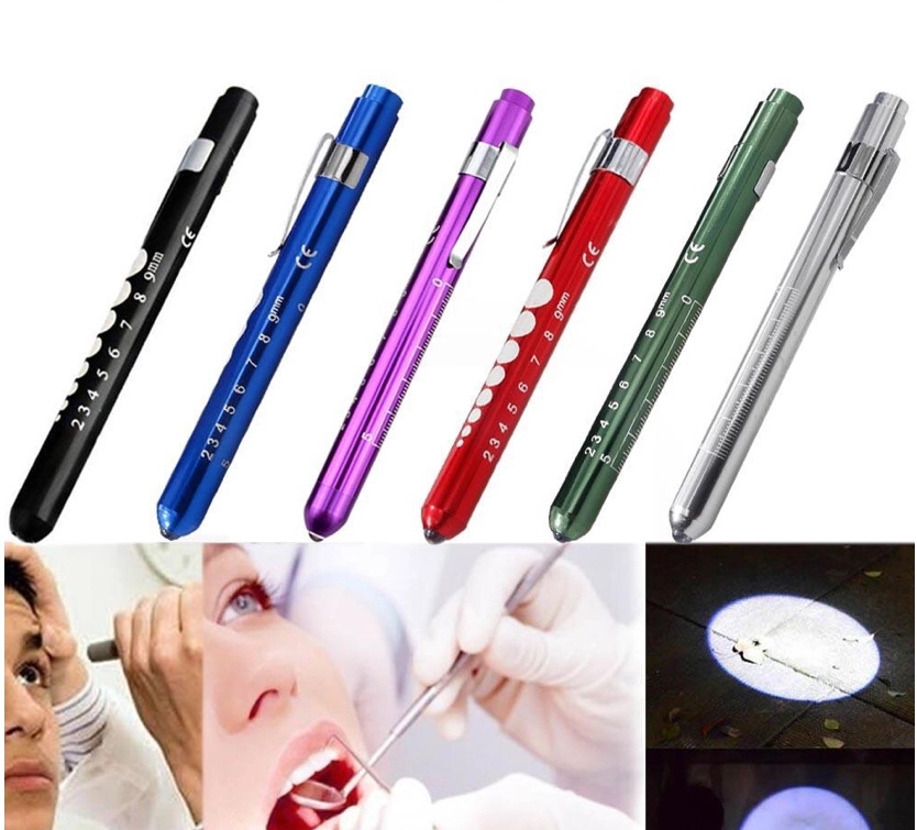 Medical Nurse Penlight With Pupil Gauge 2