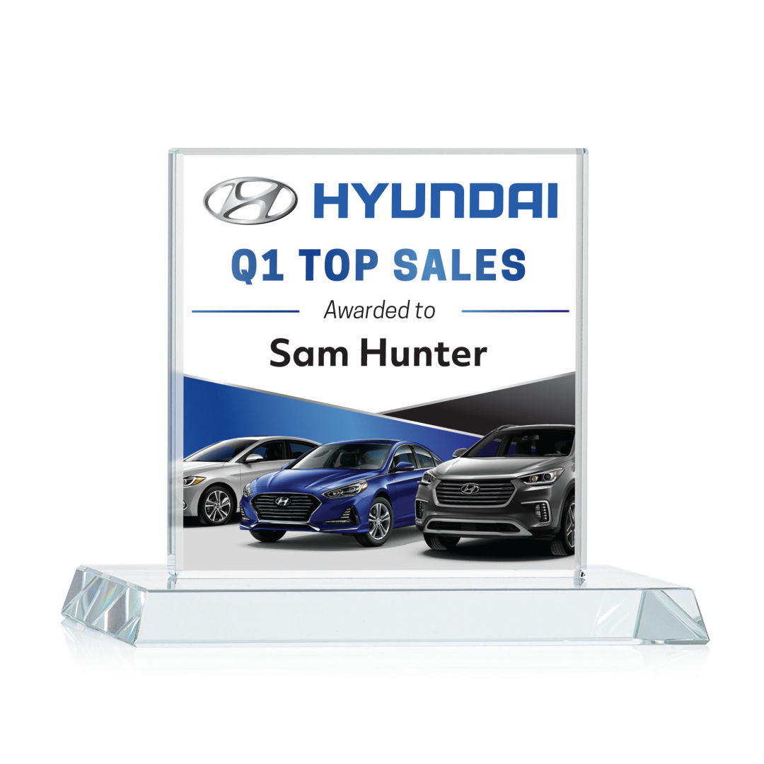 Cardiff VividPrint™ Award - Clear 15