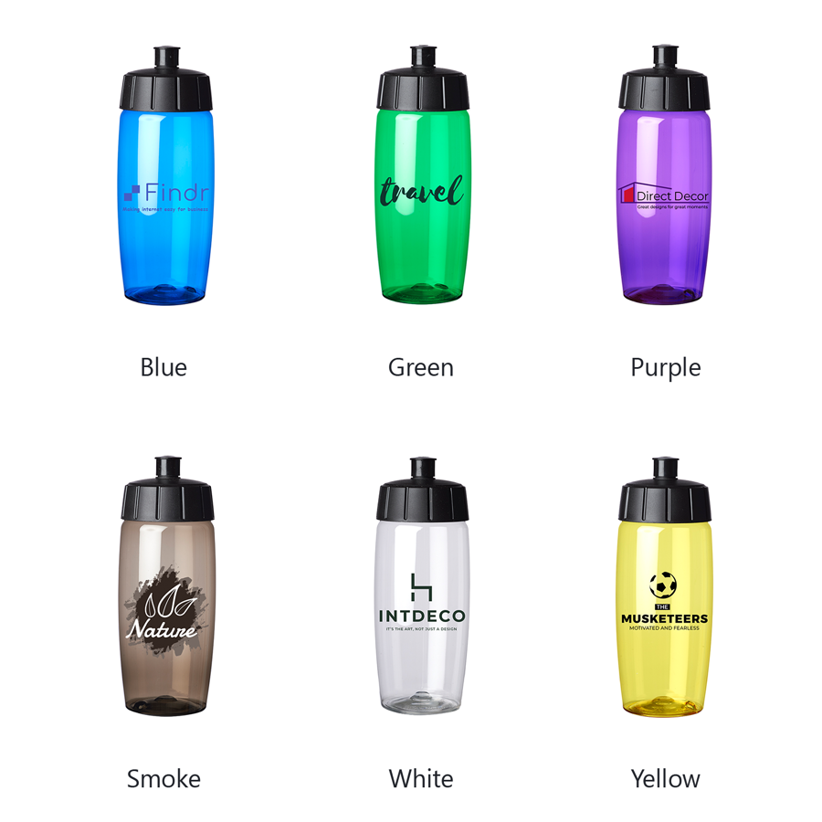 Stout Plastic Water Bottles 19 oz. 4