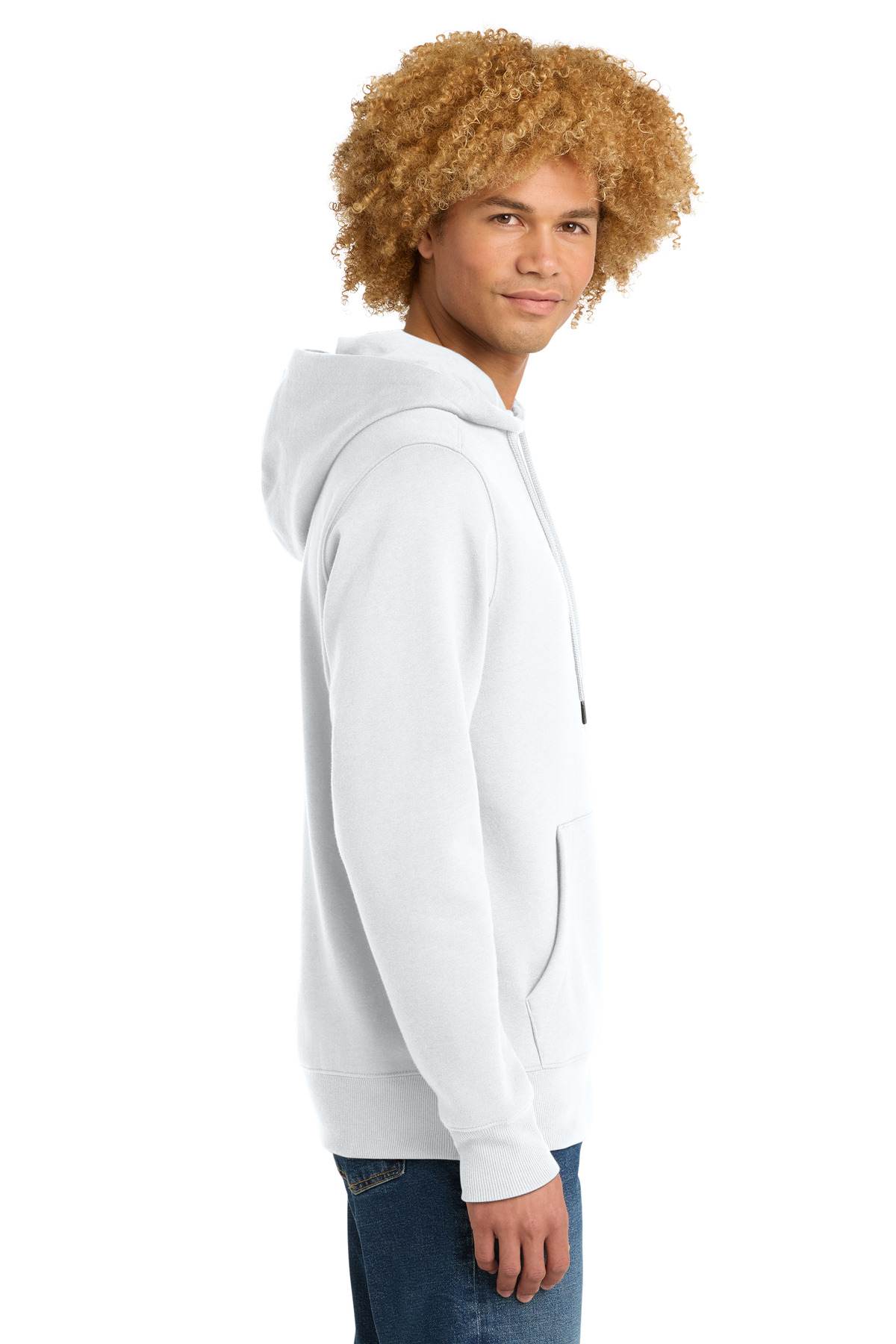 District Perfect Weight Fleece Hoodie DT1101 84