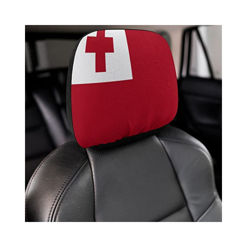 Advertising Car Seat Headrest Cover 2