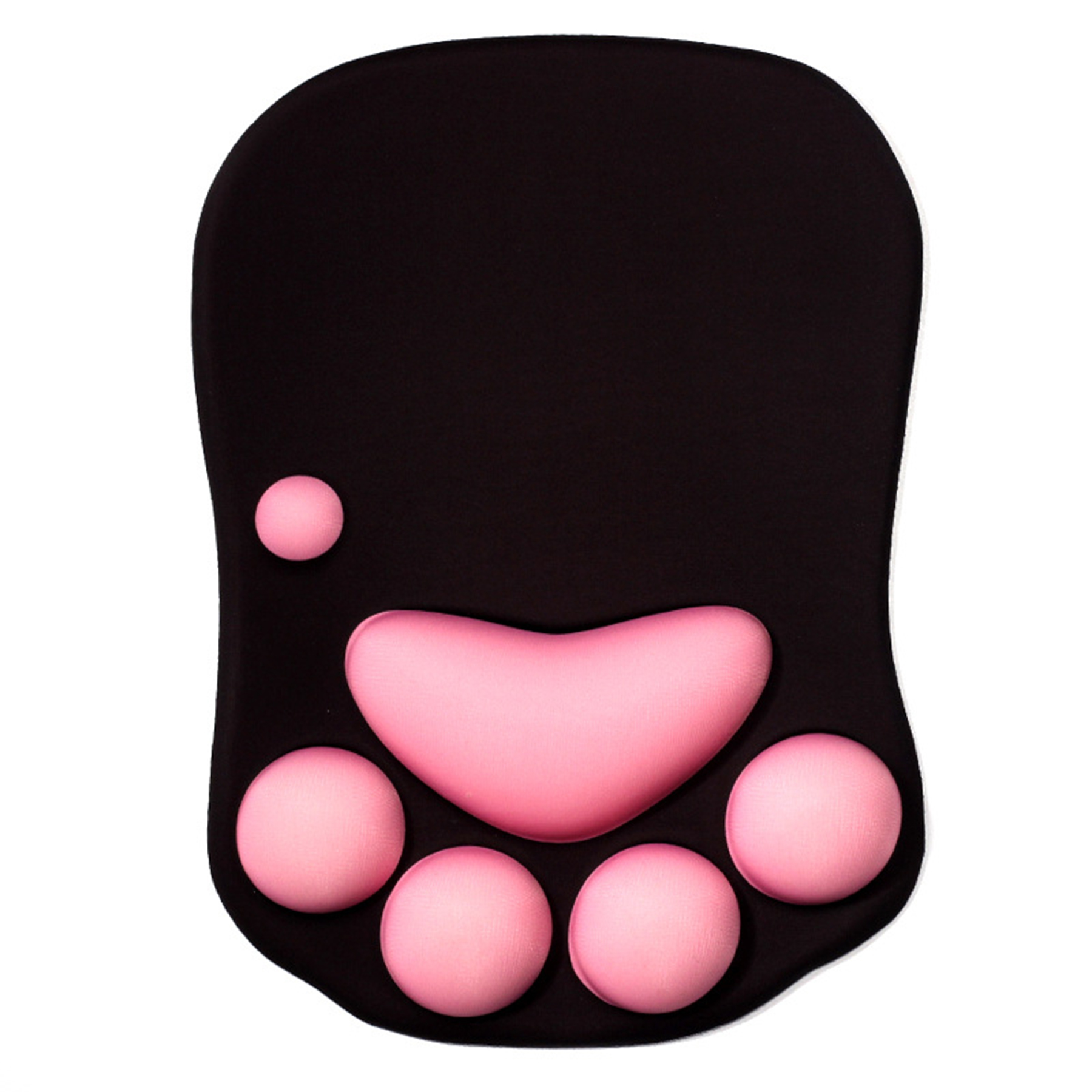 Pink Cat Paw Wrist Stand Mouse Pad 2