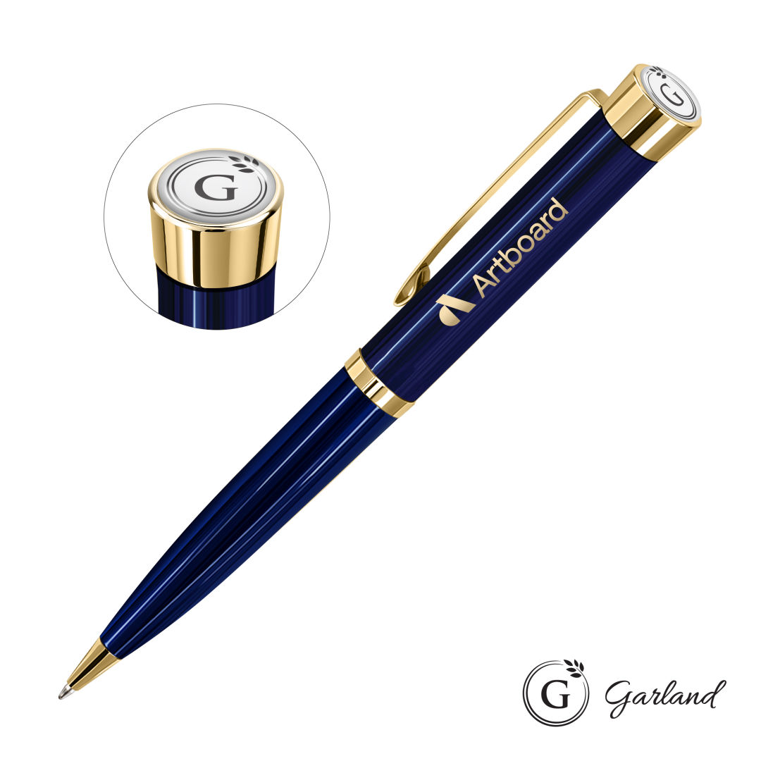 Garland® Executive Color Ballpoint Twist Pen - Gold 6