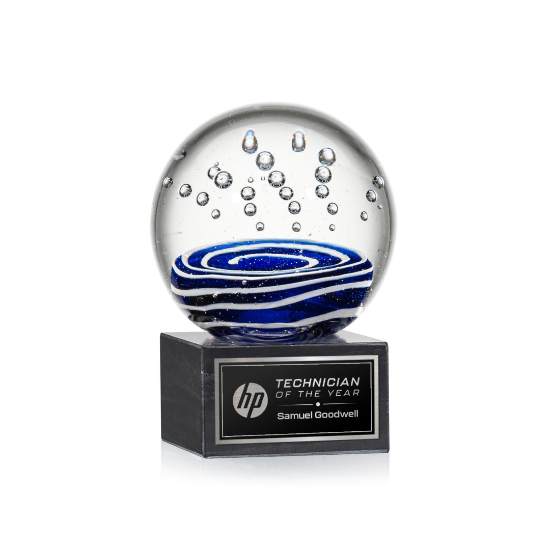 Tranquility Award on Square Marble Base 2