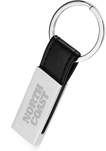 Leather Metal Keychains
