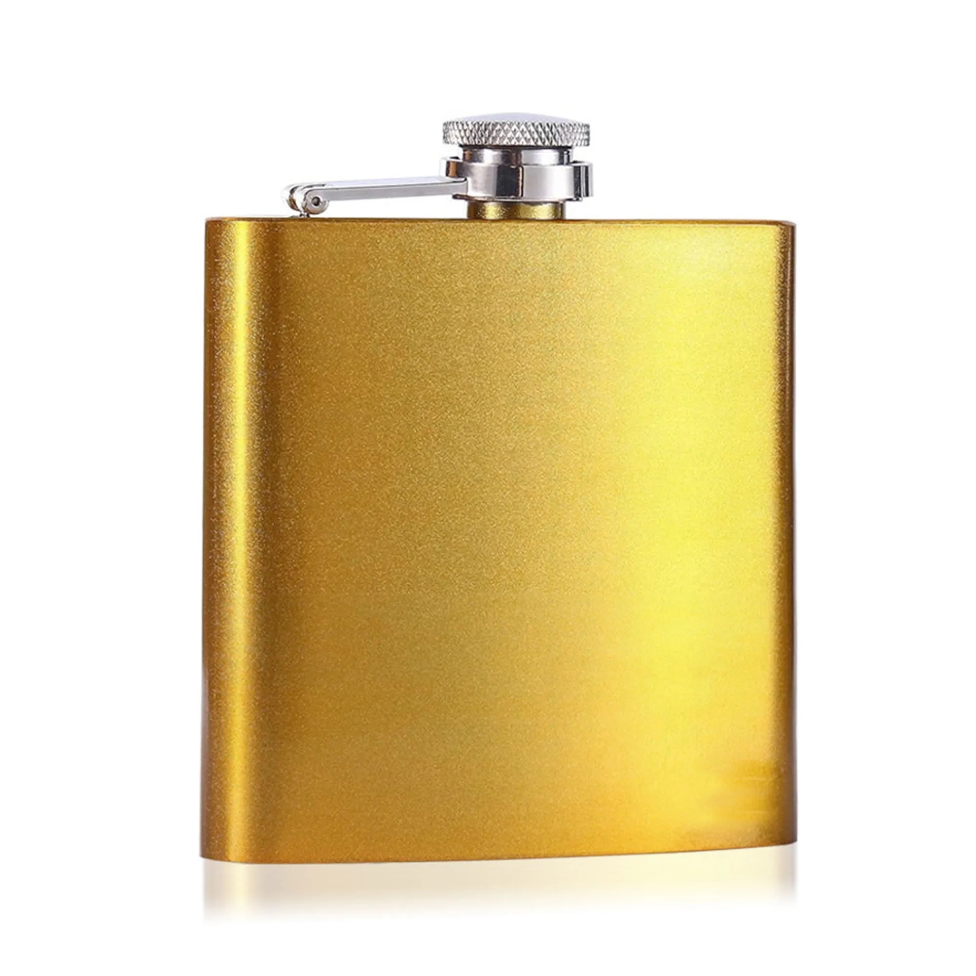 6oz Stainless Steel Hip Flask 6