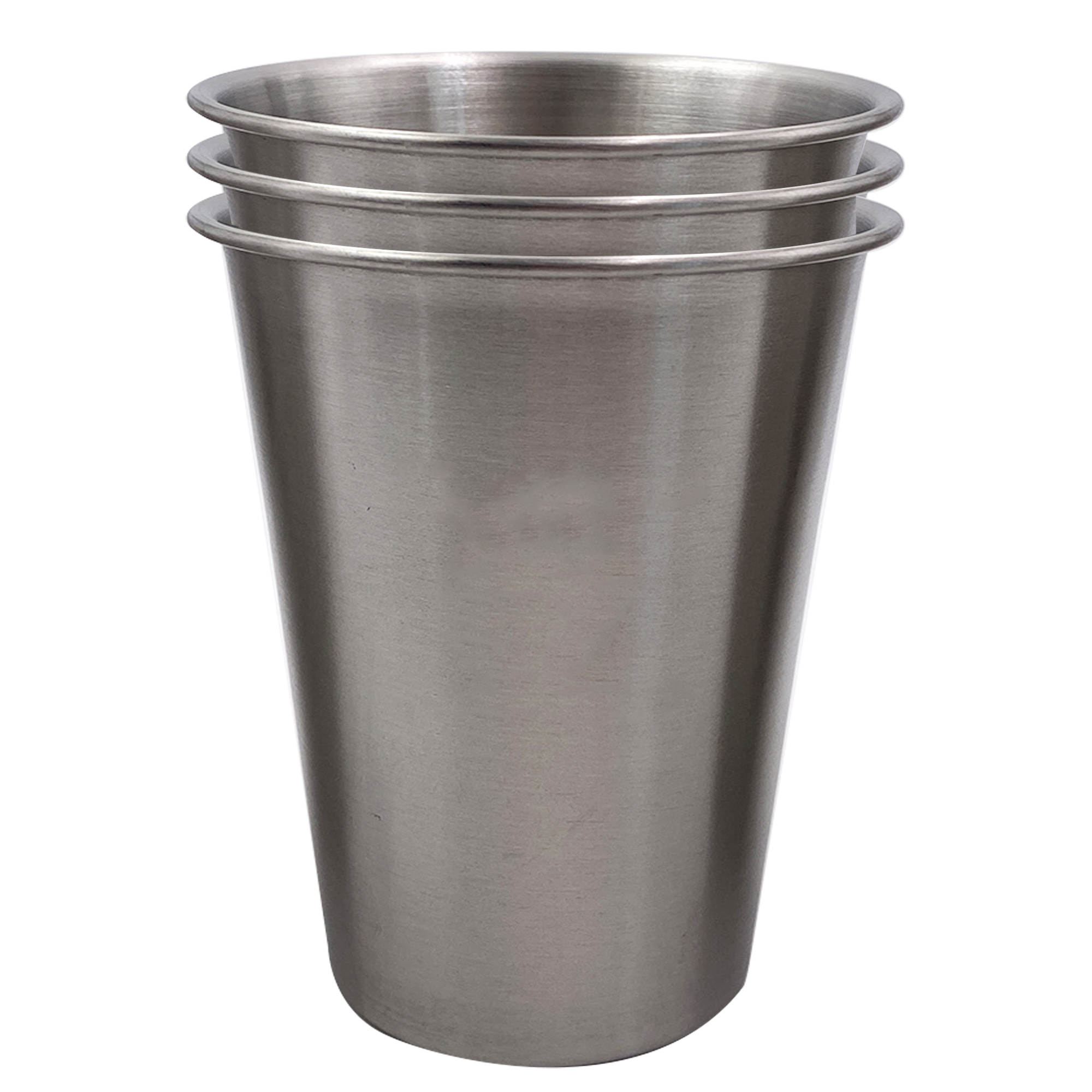 16 Ounce Stainless Steel Pint Cup 2