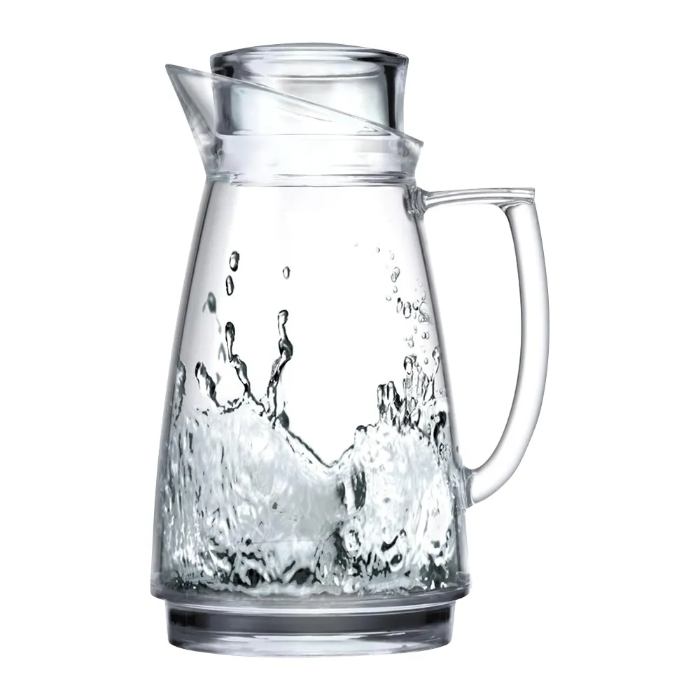 64oz. Plug Lid Acrylic Pitcher 2