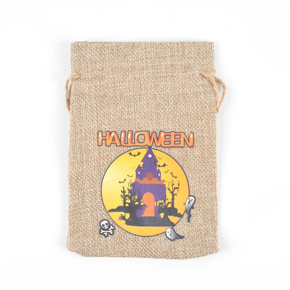Burlap Drawstring Bag 3.94x5.91x1.18 Inch Compact Size 8