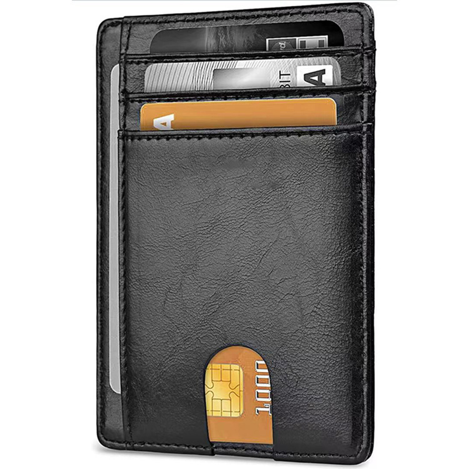 Manmade Leather Slim Wallet 3