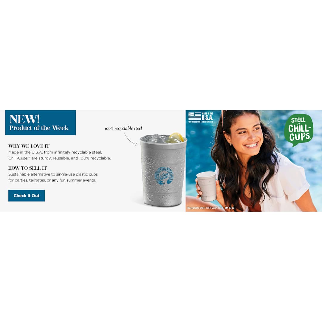 Recyclable Steel Chill-Cups™ 16oz 4
