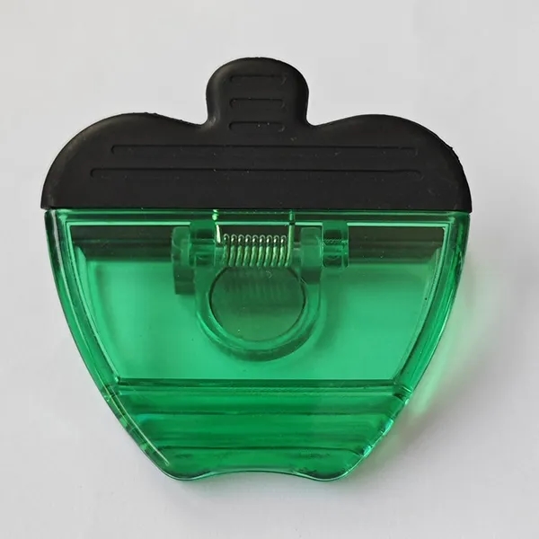 Full color Apple Shaped Magnetic Clip 2