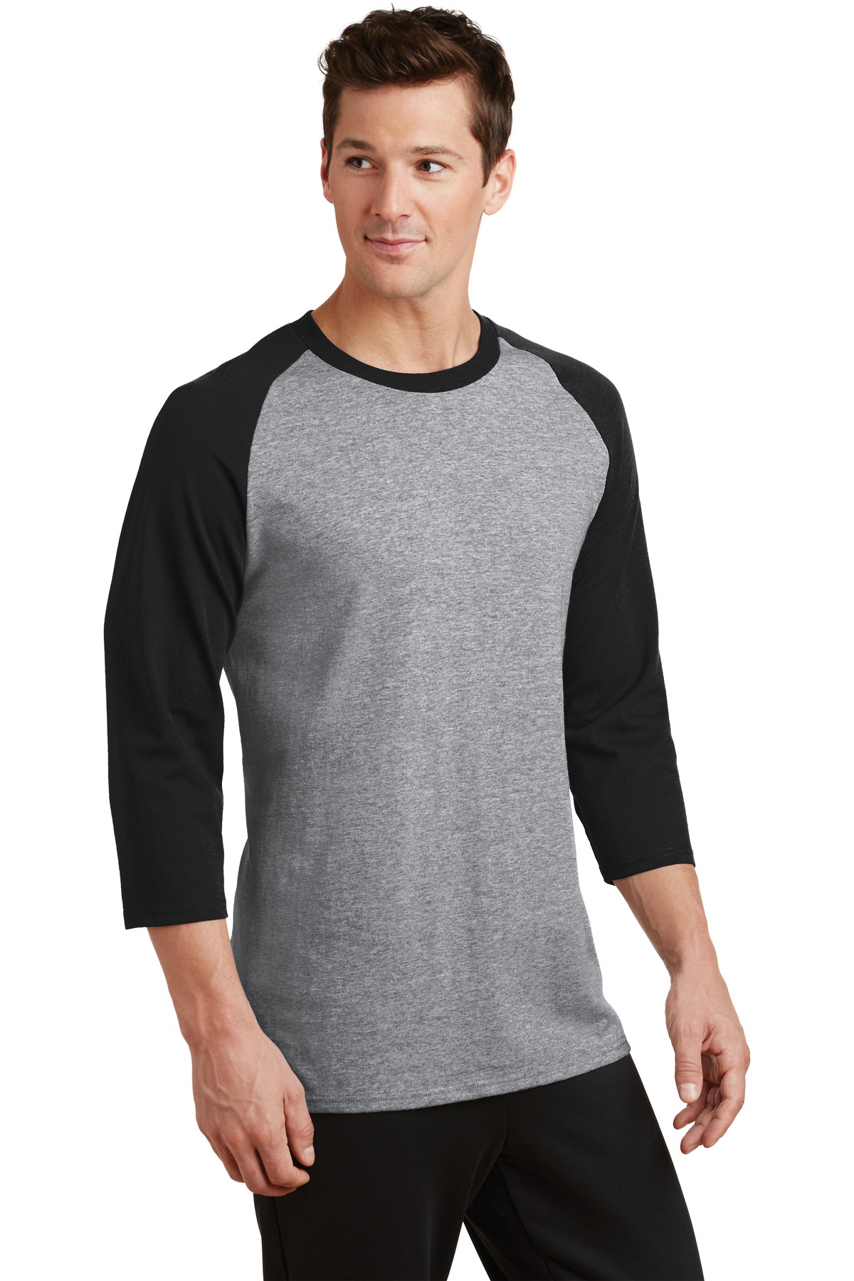 Core Blend 3/4-Sleeve Raglan Tee