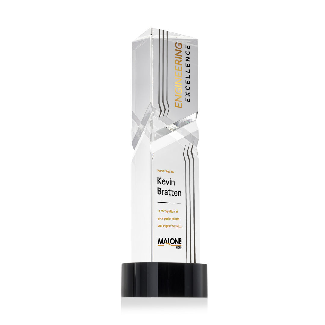 Oakham VividPrint™ Award on Stanrich Base - Black 4