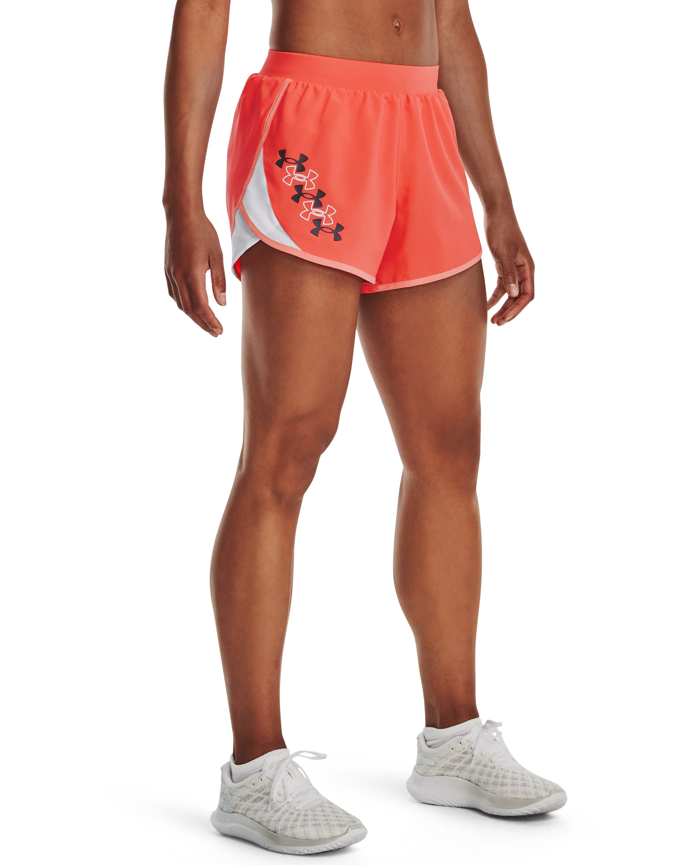 Women's UA Fly-By 2.0 Logo Shorts 1