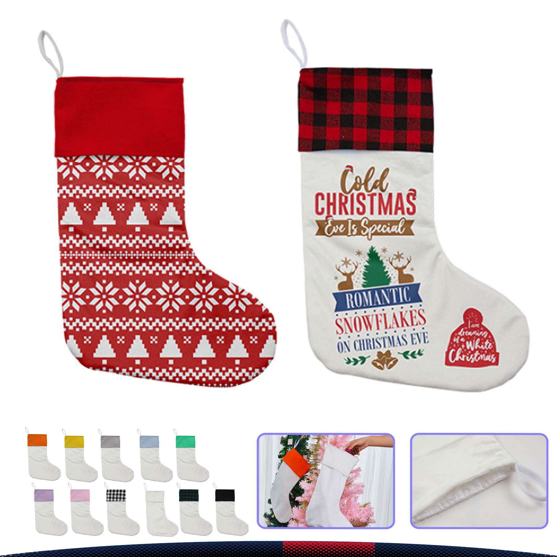 Christmas Decoration Stockings 2