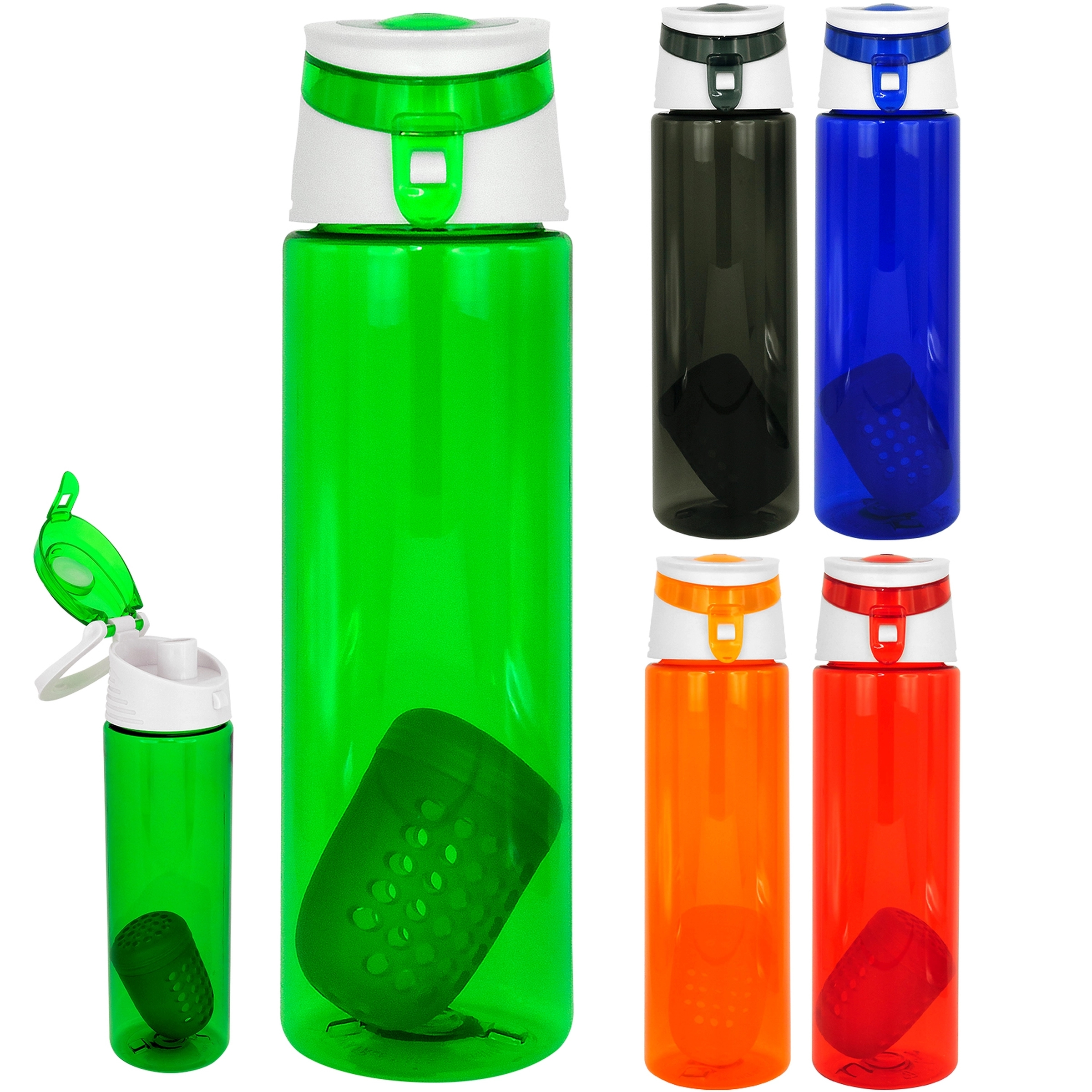 Trendy 24 oz. Colorful Bottle with Floating Infuser 3