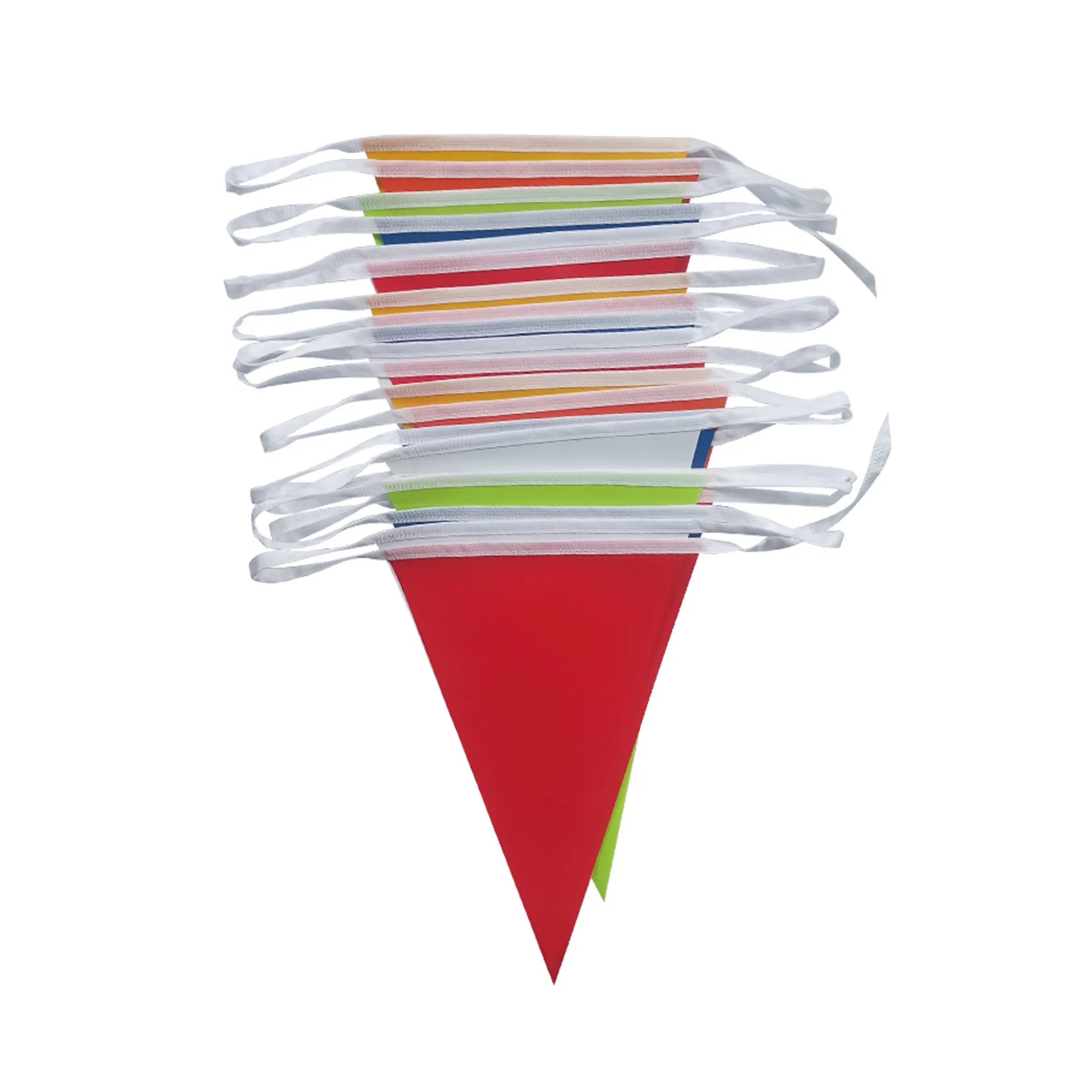 MOQ2000 PVC Pennant Small Bunting Hanging Flag 4