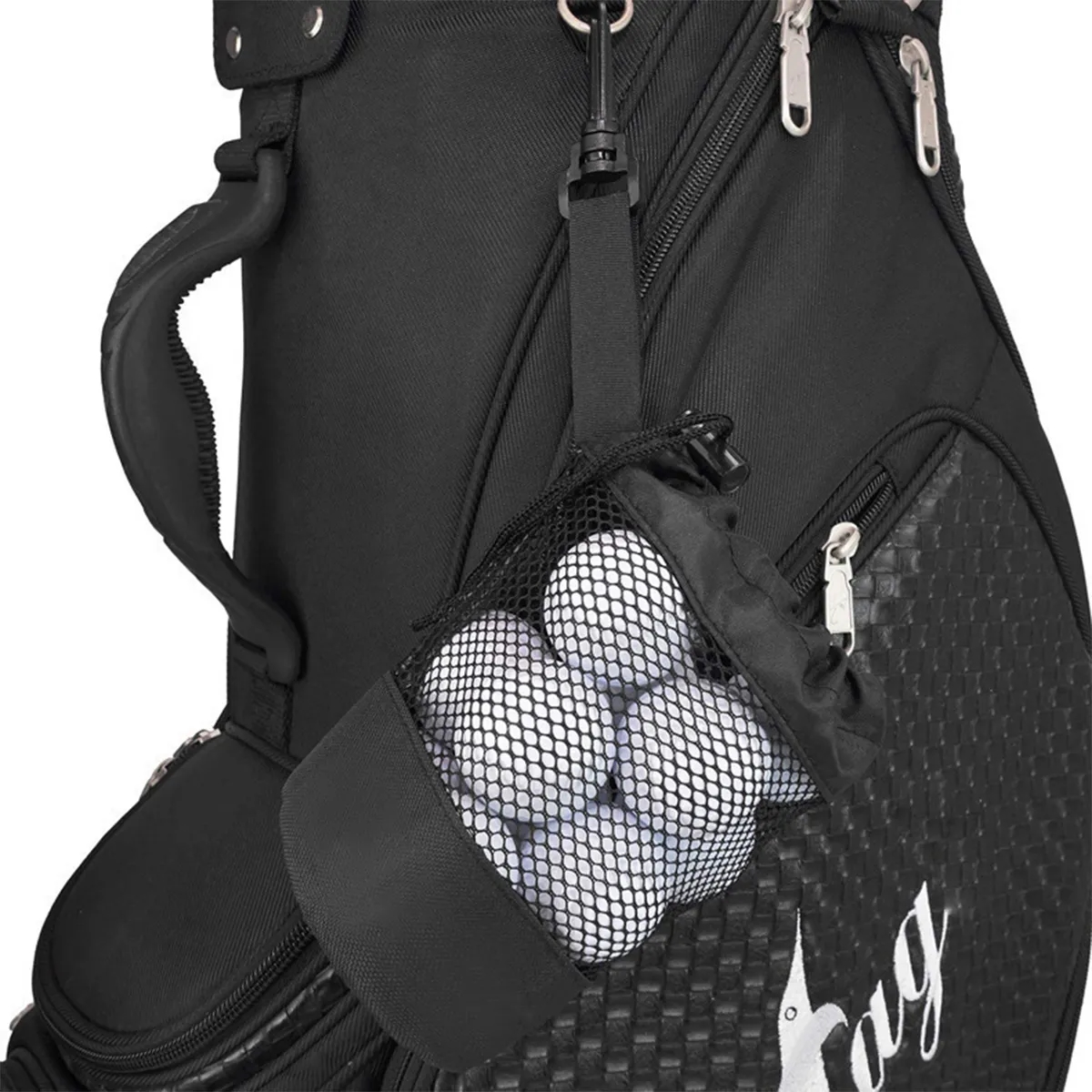 Nylon Mesh Golf Ball Bags 2