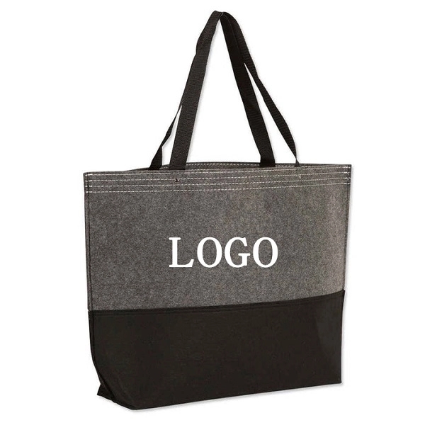 Large Felt Shopping Tote Bags 6