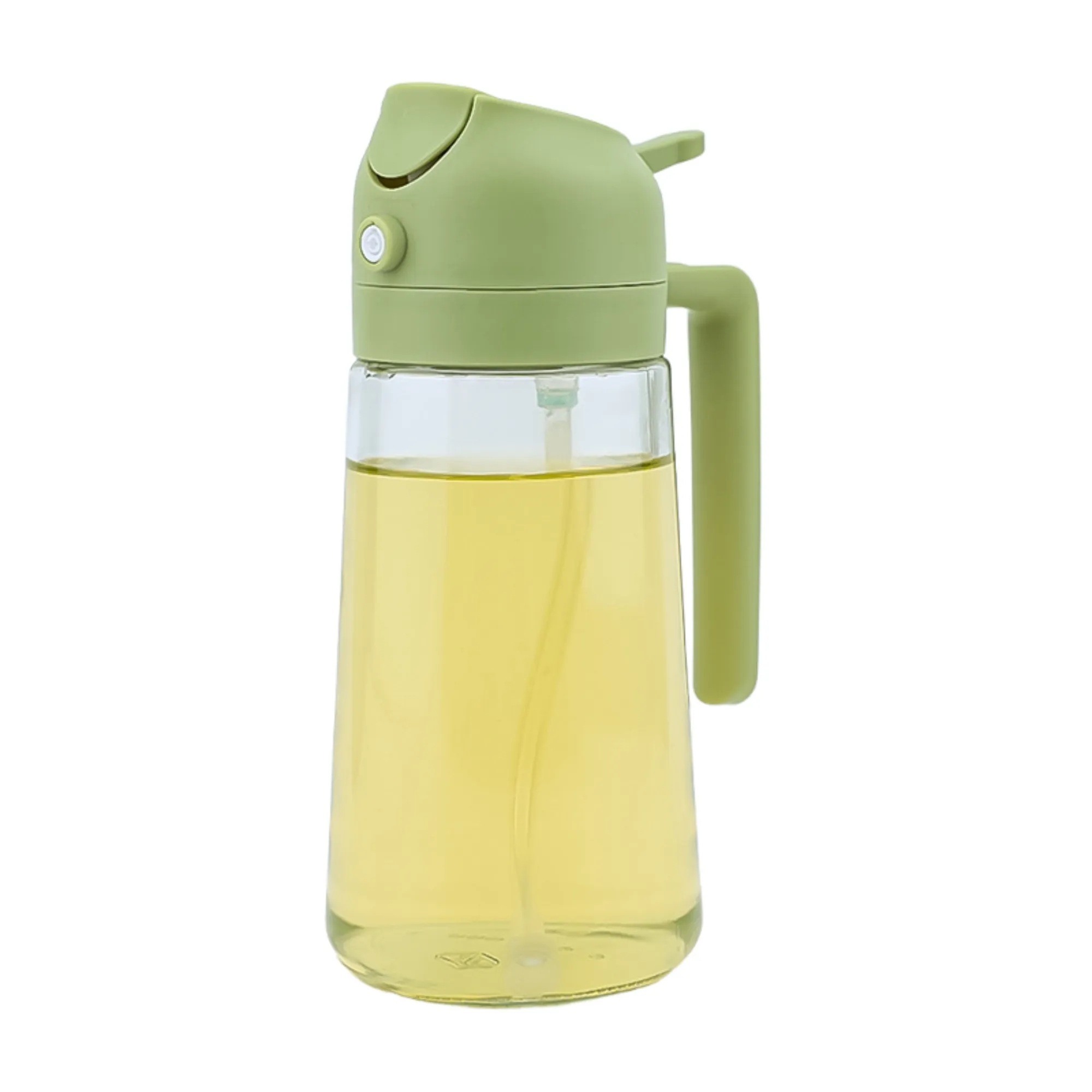 16 Ounce 2-In-1 Glass Kitchen Oil Dispenser Bottle 8