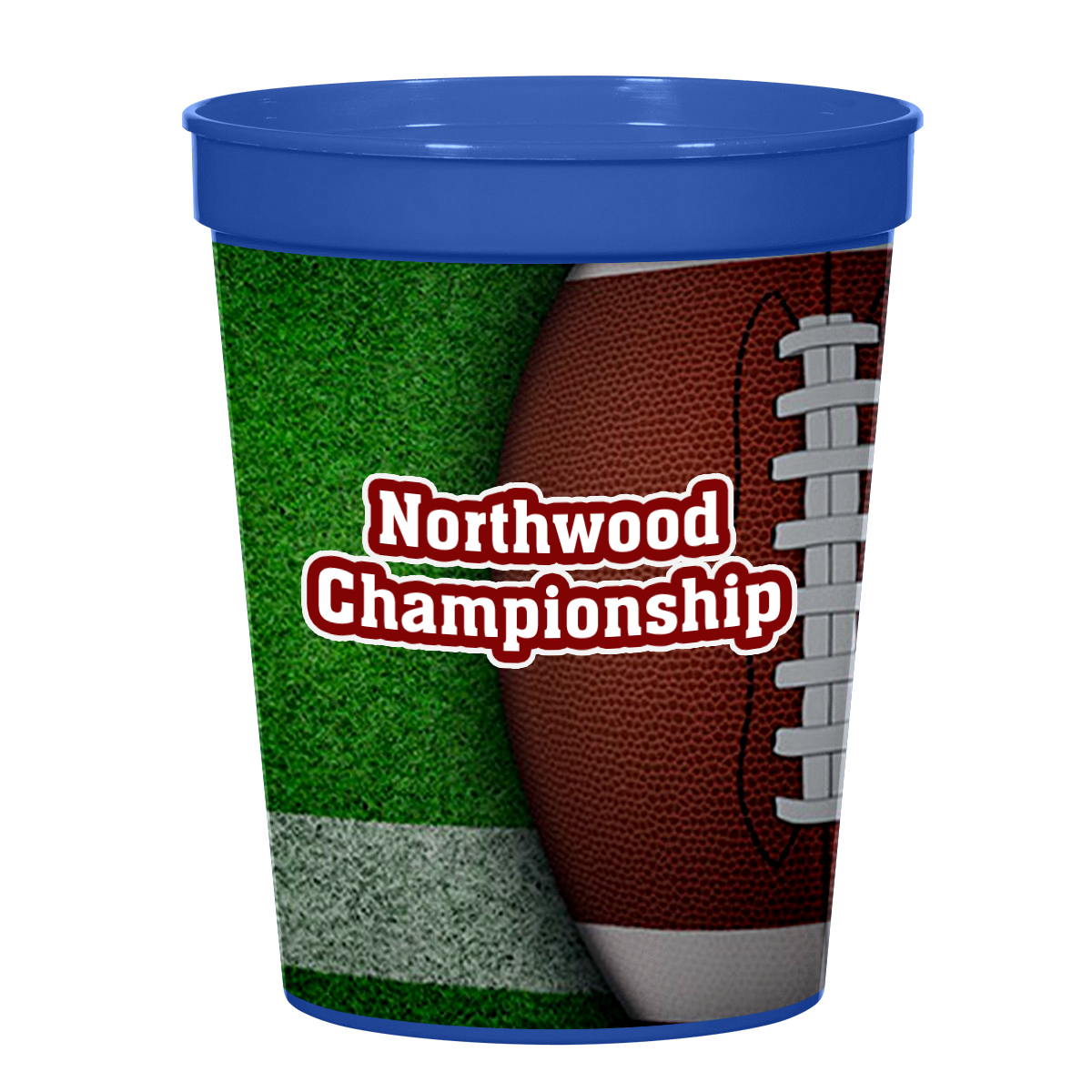 16 Oz. Full Color Big Game Stadium Cup 3