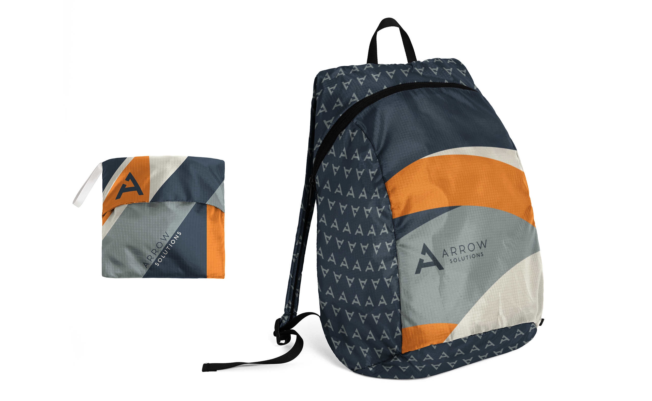 Full-Color Collapsible Backpack